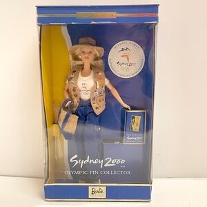 1999 Mattel Sydney 2000 Olympic Pin Collector Barbie Doll Collector Edition